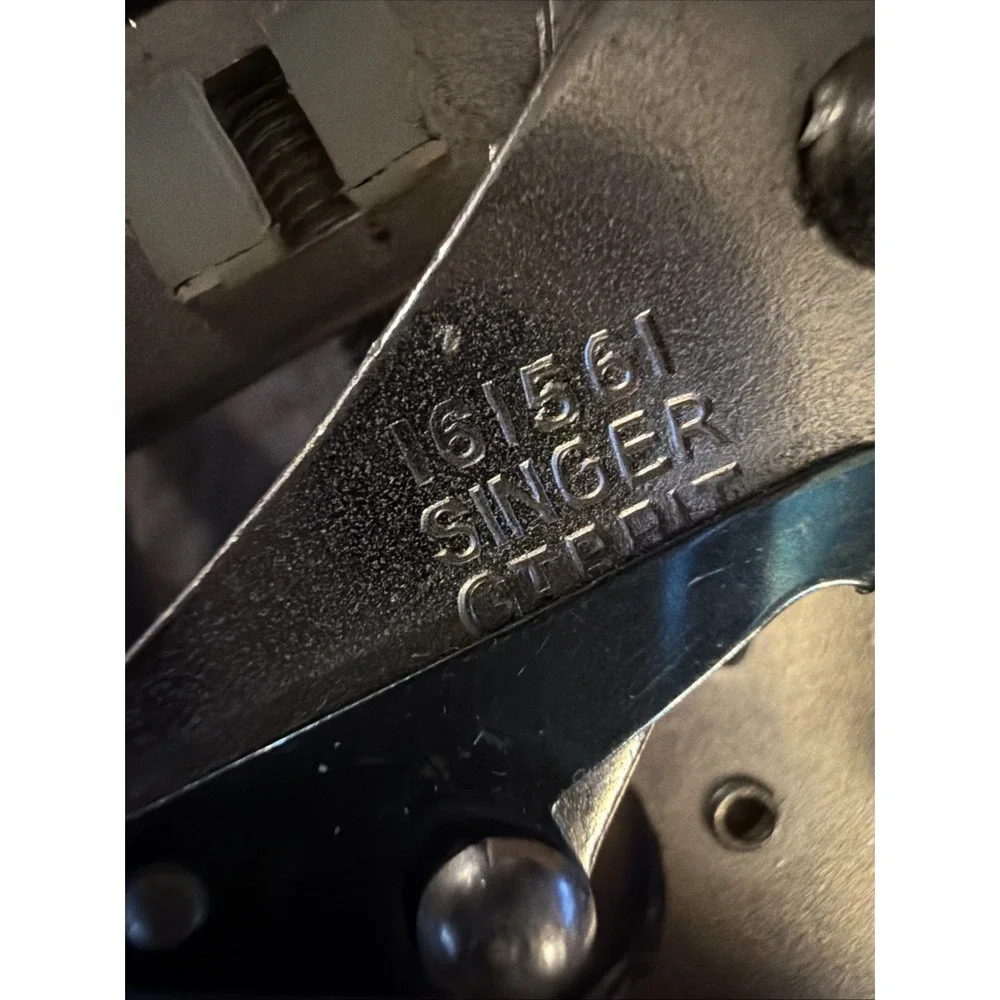 Singer Sewing Machine Slant Needle Ruffler Attachment 161561